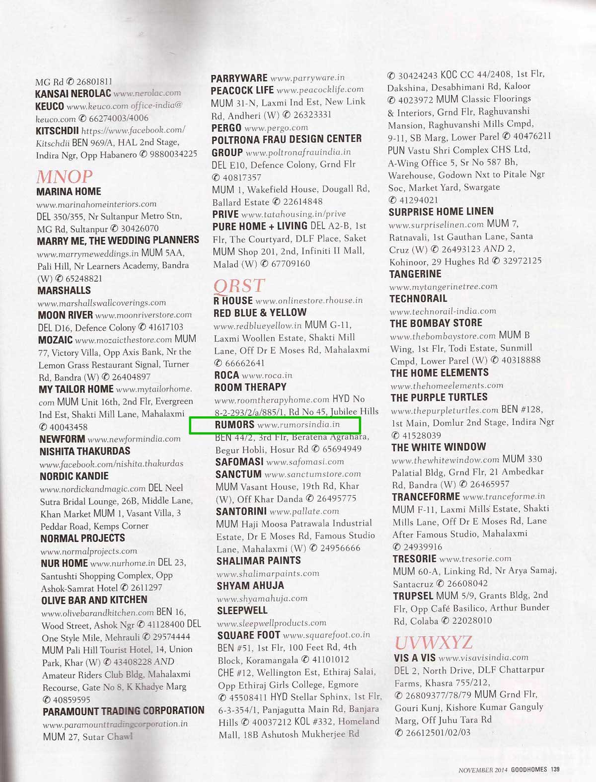  Rumors press Better Interiors