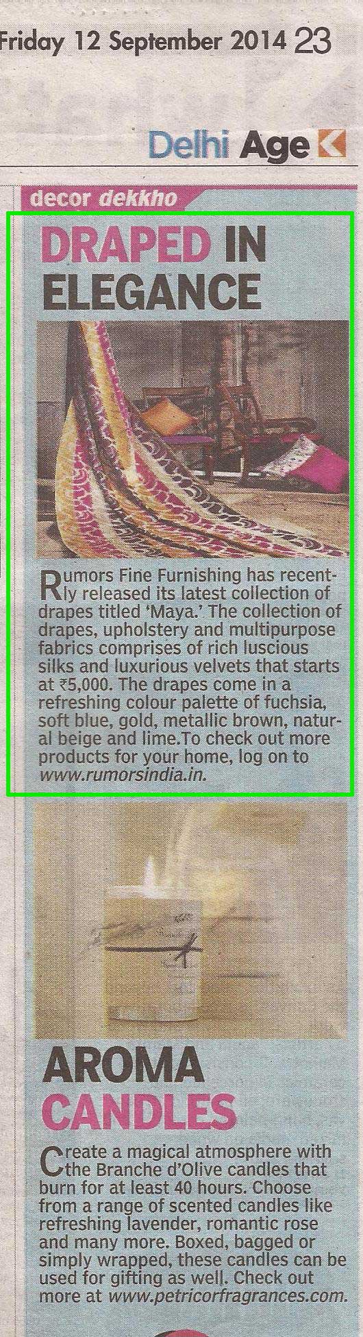  Rumors press The Asian Age
